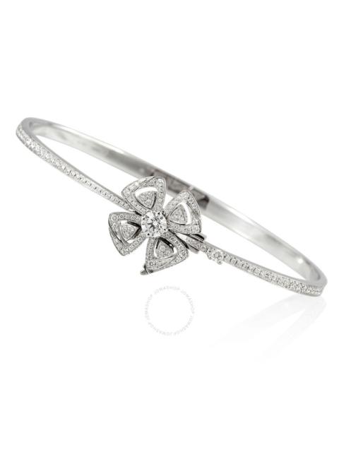 BVLGARI Bvlgari Fiorever 18 Kt White Gold Diamond Bracelet,