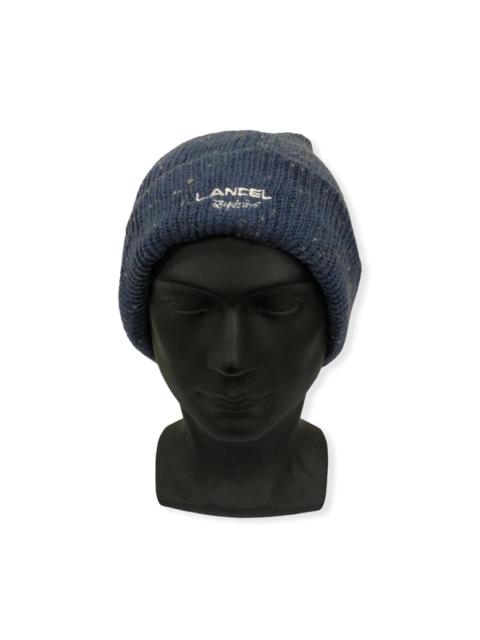 Other Designers Vintage - Vintage Lancel Small Logo beanie Hat