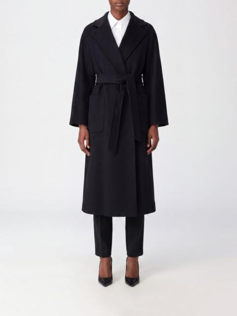Max Mara Max Mara Women Ludmilla Long Cashmere Belted Robe Coat Max Mara