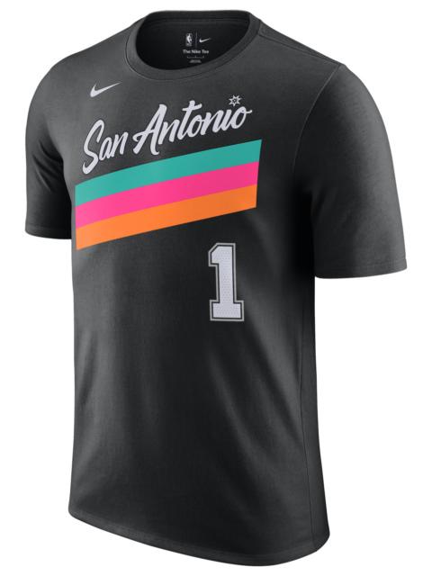 Nike Nike Mens Victor Wembanyama Nike Spurs Essential Statement NN T-Shirt