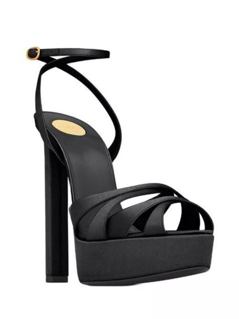 SAINT LAURENT Women's Chandelle Platform Sandals