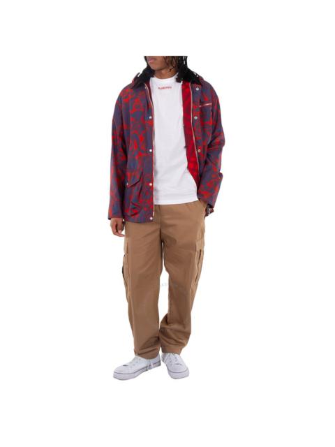 Burberry Men's Pillar Rose Print Field Jacket