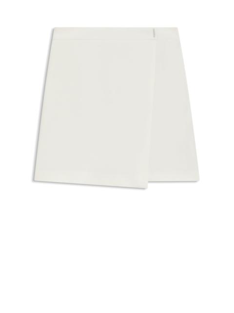 BOSS CREPE MINI SKIRT WITH WRAP FRONT