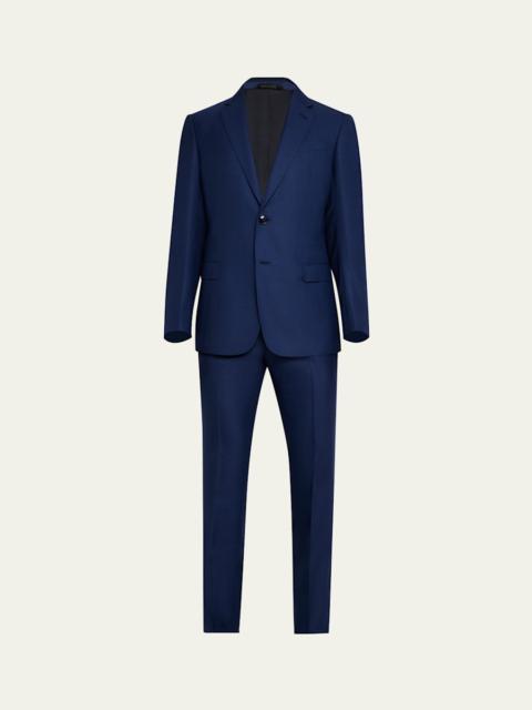 GIORGIO ARMANI Men's Micro-Houndstooth 210G Suit