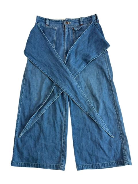 Kapital JAPANESE BRAND KAPITAL WIDE PANTS DENIM RARE