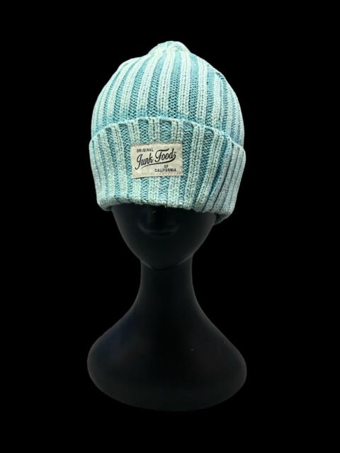Other Designers Vintage - BLUE FADED BEANIE HAT SKATER BOY