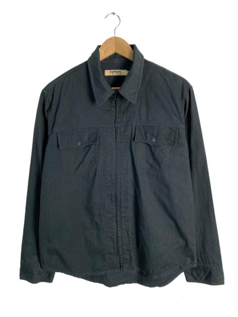 Other Designers Kansai Yamamoto - Kansai Jeans Button Up Shirt