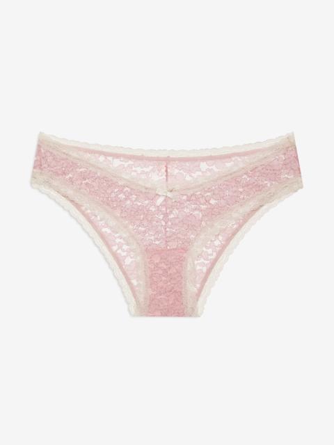 For Love & Lemons Pamela Stretch Lace Cheeky Panty