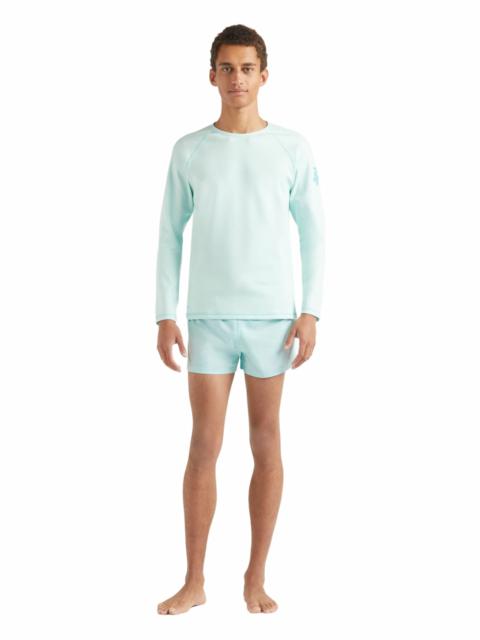 Vilebrequin Vilebrequin Men's Solid Long Sleeve Rashguard in Celadon at Nordstrom