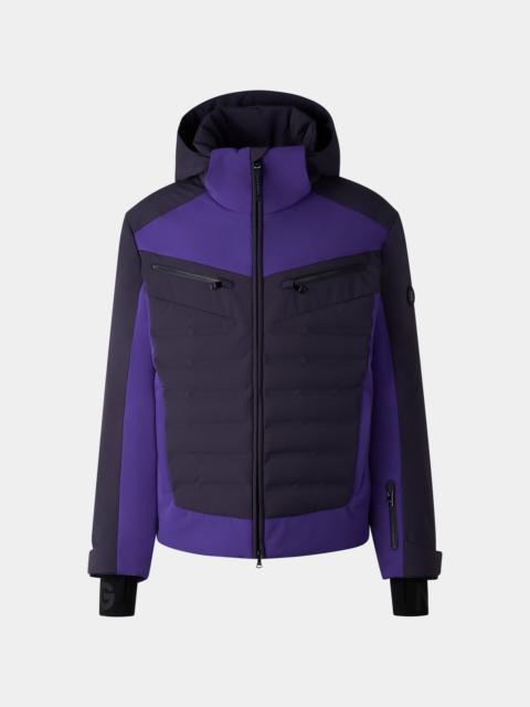 BOGNER Feliks down ski jacket in Navy blue/purple