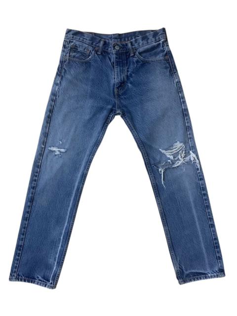 Levi's Distressed RIP Levi’s 501 Made In Mexico Denim Jeans Pants