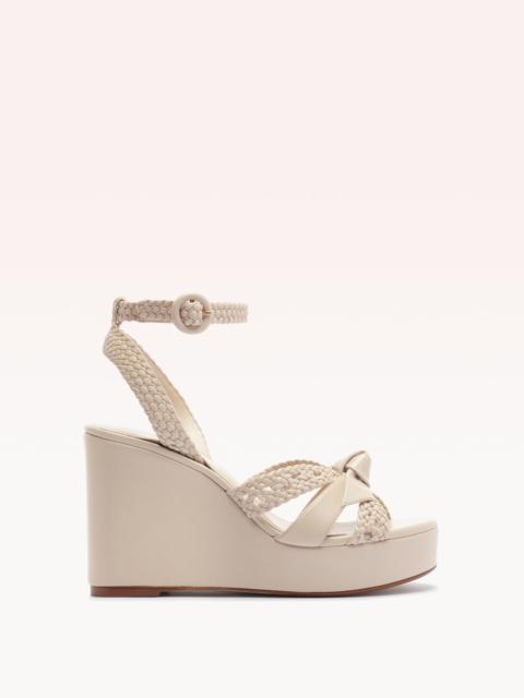 ALEXANDRE BIRMAN SUELITA WOVEN PLATFORM SHELL