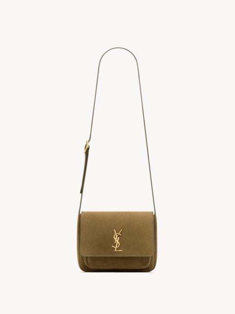 SAINT LAURENT NIKI SATCHEL IN SUEDE
