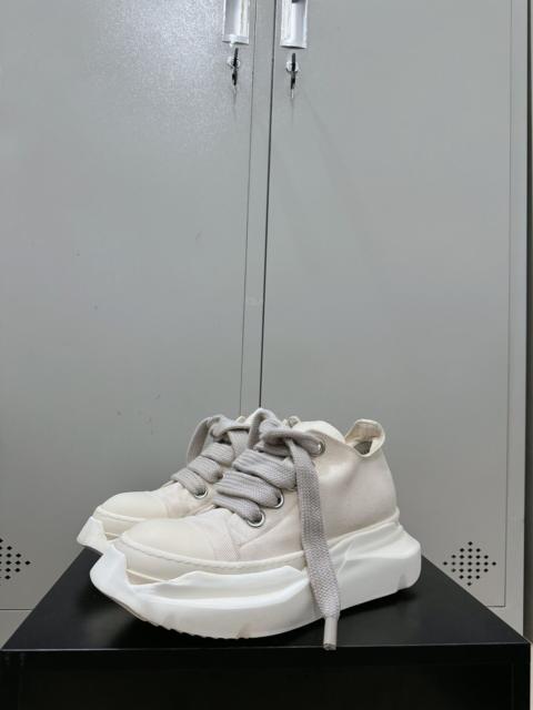 Rick Owens Rick Owens White Milk Tank Sole Sneakers