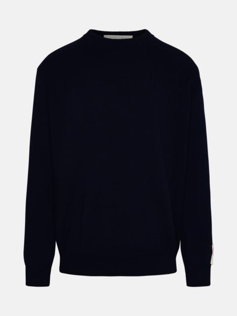 NAVY COTTON SWEATER