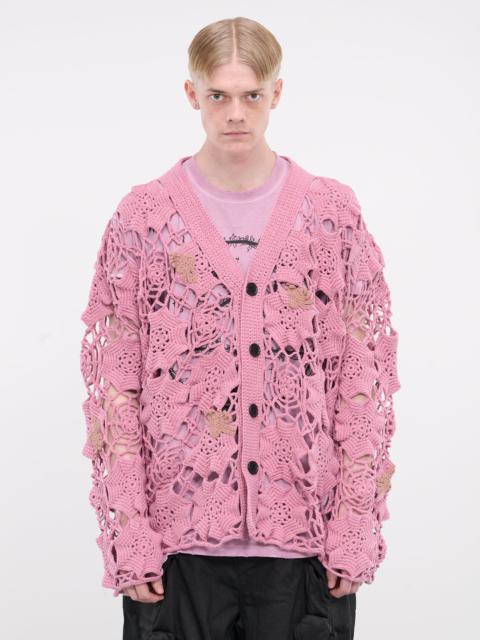 KIDILL Spiderweb Knit Cardigan