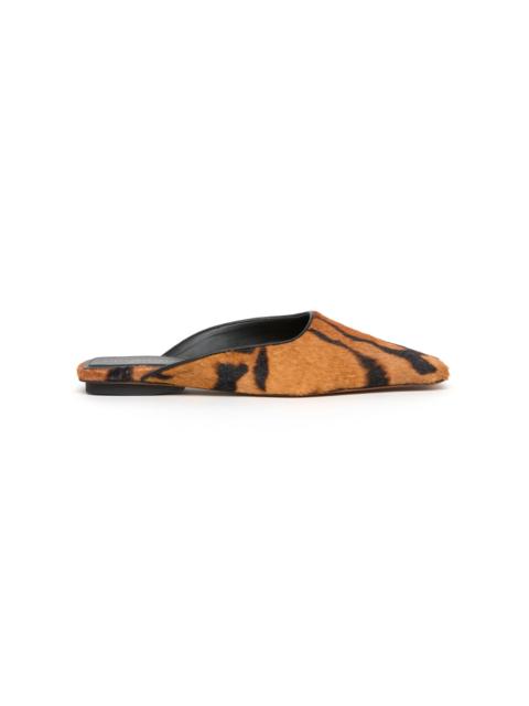 Stella McCartney Patterned Velvet Mules animal