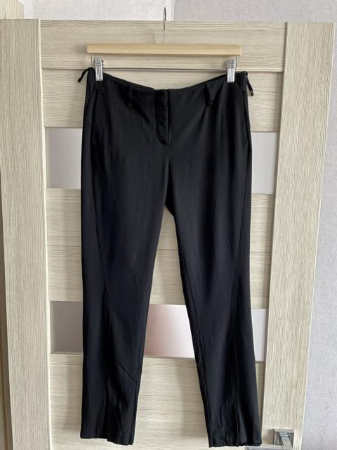 Other Designers Masnada Avant-Garde Viscose/Wool Slits Pant Trousers Size 44