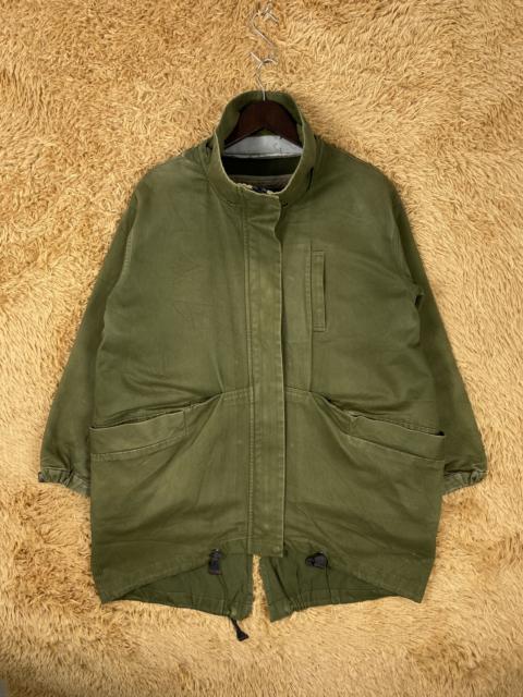 Other Designers Japanese Brand - Vintage K B F Sherpa Lining Parkas Jacket J2145