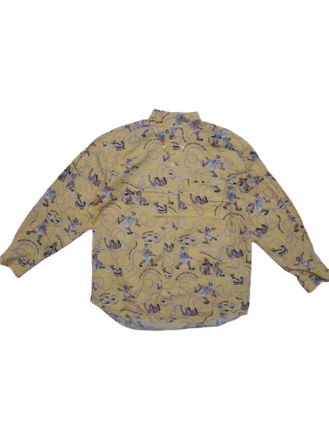 Other Designers Japanese Brand - 90s Captain Santa Fullprint Button Down (E22)