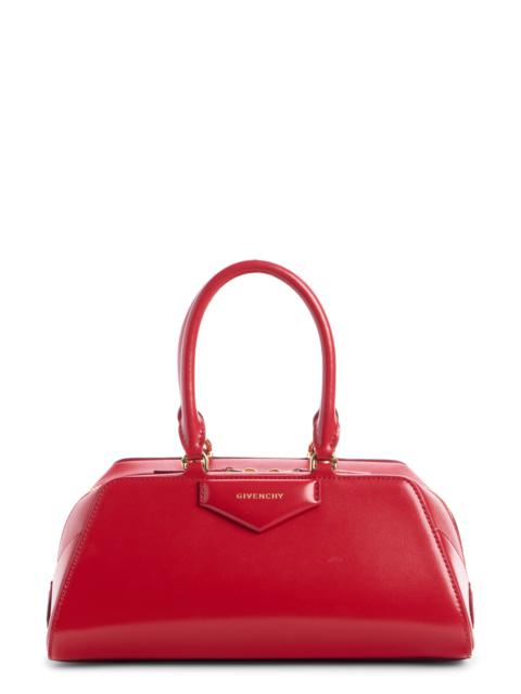 Givenchy Givenchy Small Antigona Leather East/West Satchel in Vermillon at Nordstrom