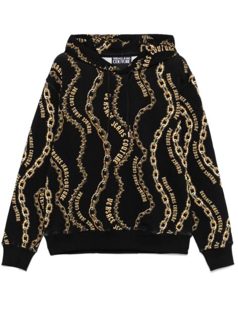 Hooded sweatshirt with print