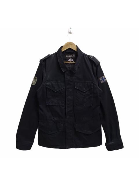 Other Designers Napapijri × Other - Distressed Napapijri Multipocket Jacket
