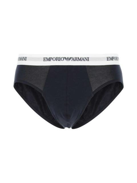 EMPORIO ARMANI Stretch Cotton Brief Set