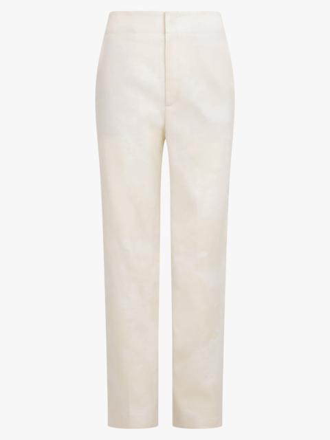 BITE Studios CHEVAL JACQUARD CROPPED PANT | CREAM