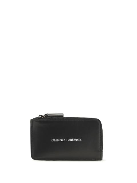 Christian Louboutin Christian Louboutin Canopy Zipped Card Holder Black