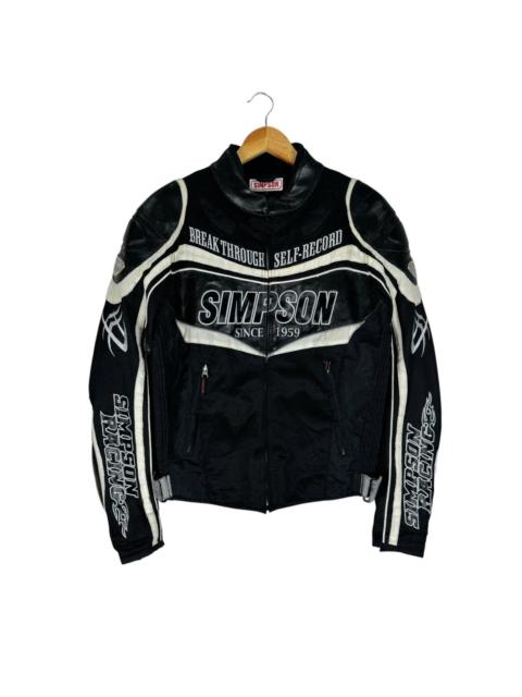 Other Designers Sports Specialties - 🌟SIMPSON RACING TEAM BIKERS JACKET