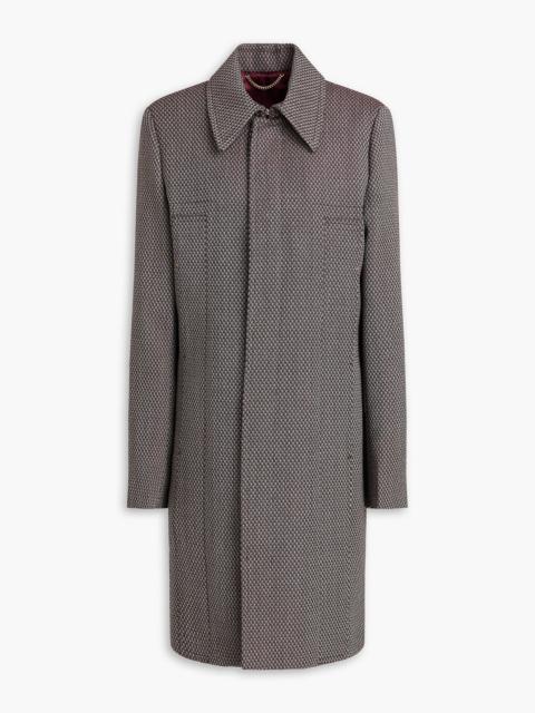 Victoria Beckham Wool-jacquard coat