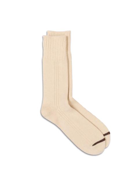 ROTOTO® Rototo Merino Lambswool Sock Ivory