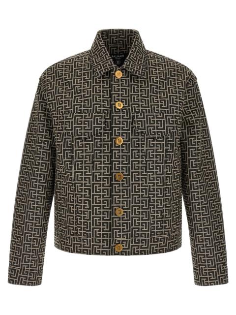 Balmain Balmain Men Jacquard Monogram Jacket