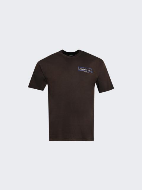 NAHMIAS Surf Shop Boxy Tee Sunfade Brown