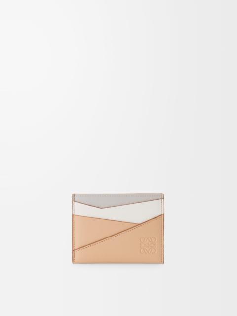 Loewe Puzzle plain cardholder in classic calfskin