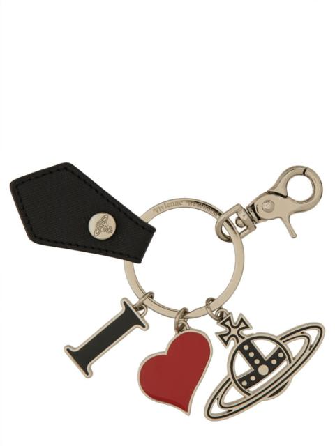 Vivienne Westwood Vivienne Westwood Women Portachiave "I Love Orb"