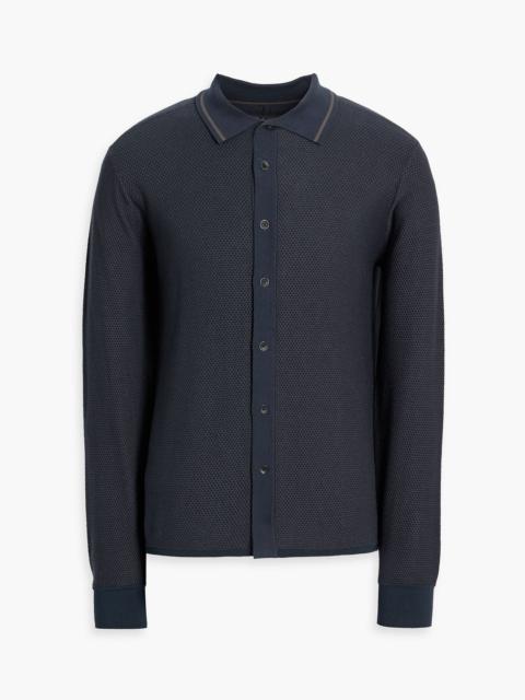 rag & bone Harvey cotton-blend piqué shirt