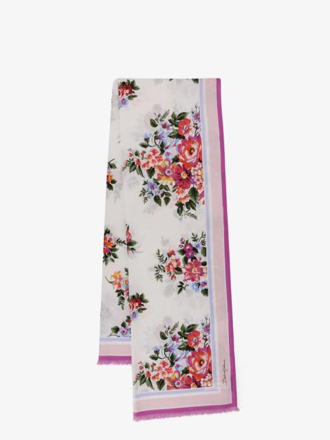 Dolce & Gabbana Dolce & Gabbana Women Cotton Beach Wrap With Floral Print