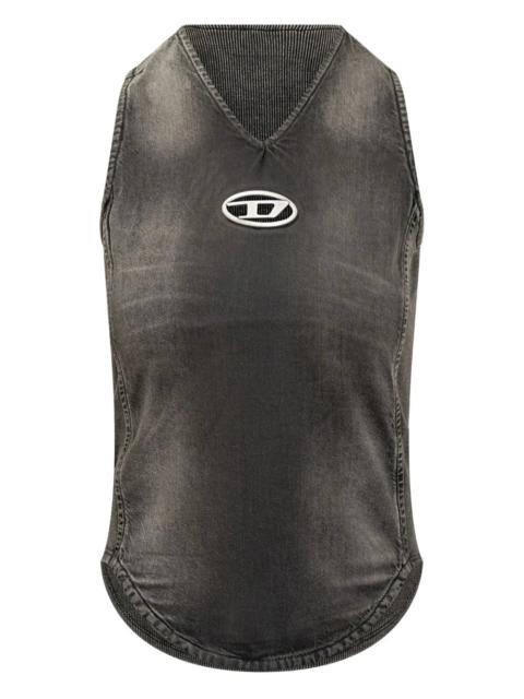 Diesel Diesel Women Ribbed Denim Dress