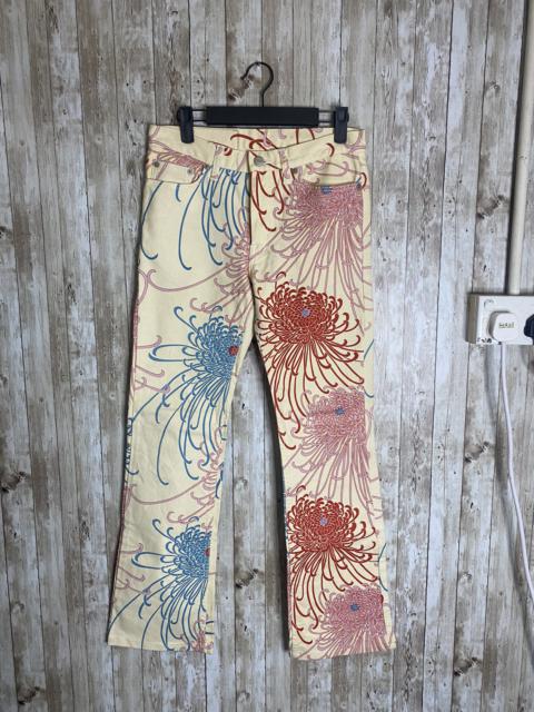 Other Designers Vintage - Glamdy Printed Jeans