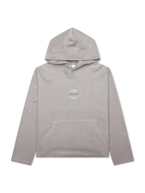 HONOR THE GIFT RACE HERRINGBONE HOODIE - STONE