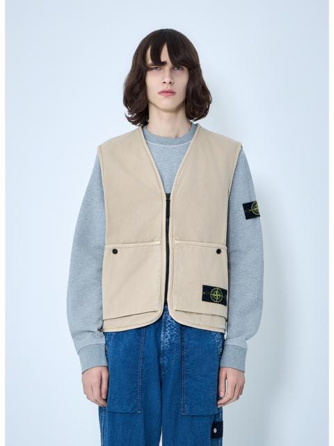 Stone Island Stone Island Men Cotton Twill Utility Vest