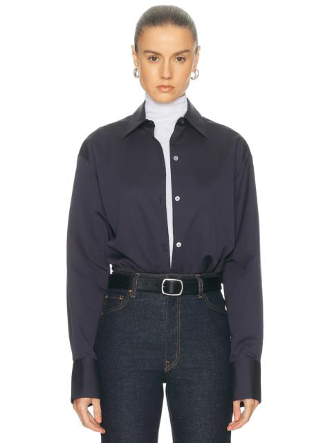 RENGGLI Cotton Silk Button Up Top