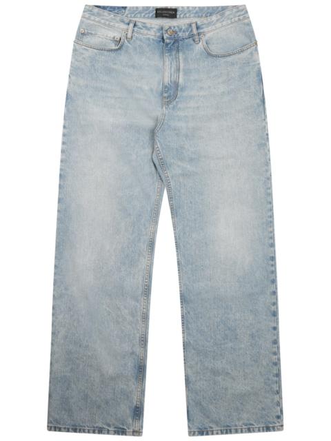 BALENCIAGA COTTON DENIM JEANS