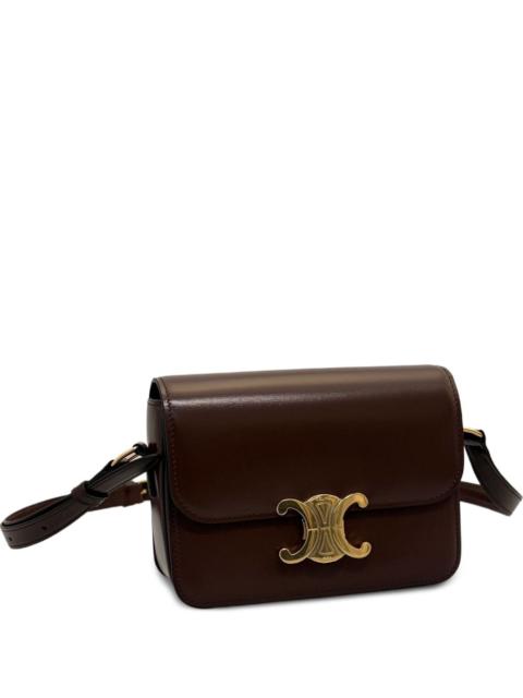 CELINE Celine Women Triomphe Teen Leather Crossbody Bag