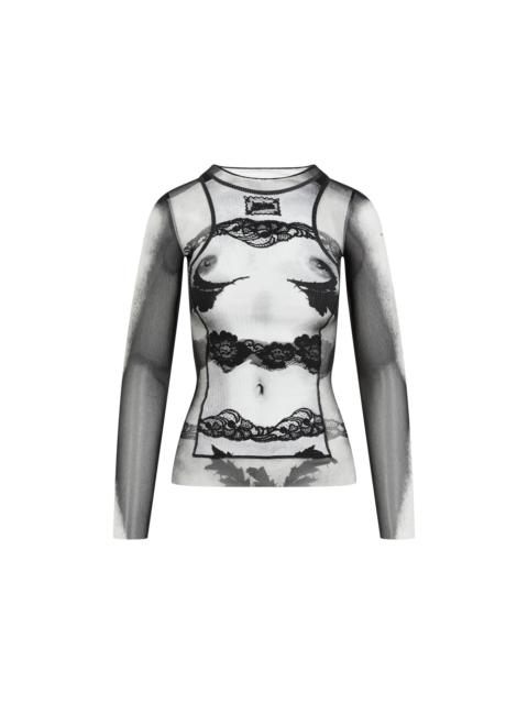 Jean Paul Gaultier Jean Paul Gaultier "Body Lace Mariniere" Top Women