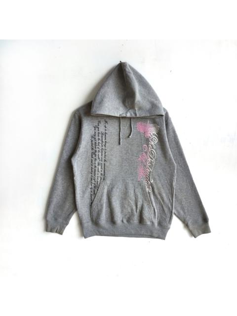 Other Designers Designer - COLLINS Hoodie Statement Writing Twin Pocket Sweatshirt