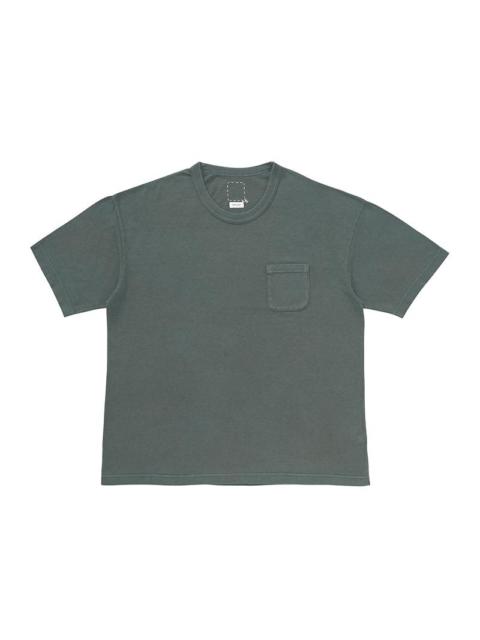 visvim JUMBO TEE S/S DMGD (U.D.) GREEN