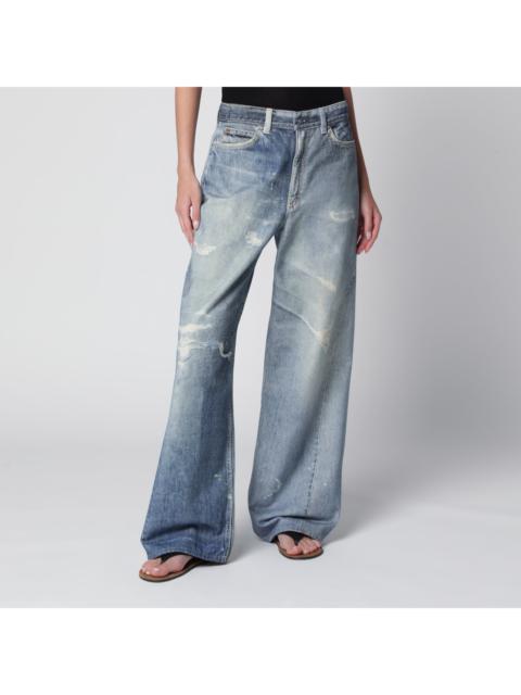 Our Legacy Our Legacy Full Cut Digital Denim Print Jeans Women